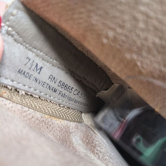 Treasure & Bond‎ Tan Suede Ankle Boots  booties sz 7.5 - Picture 10 of 11